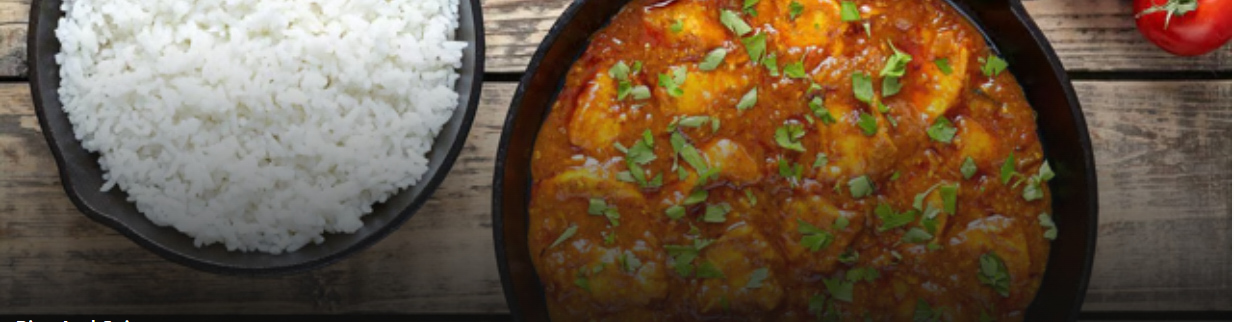 Rice & Spice restaurant banner
